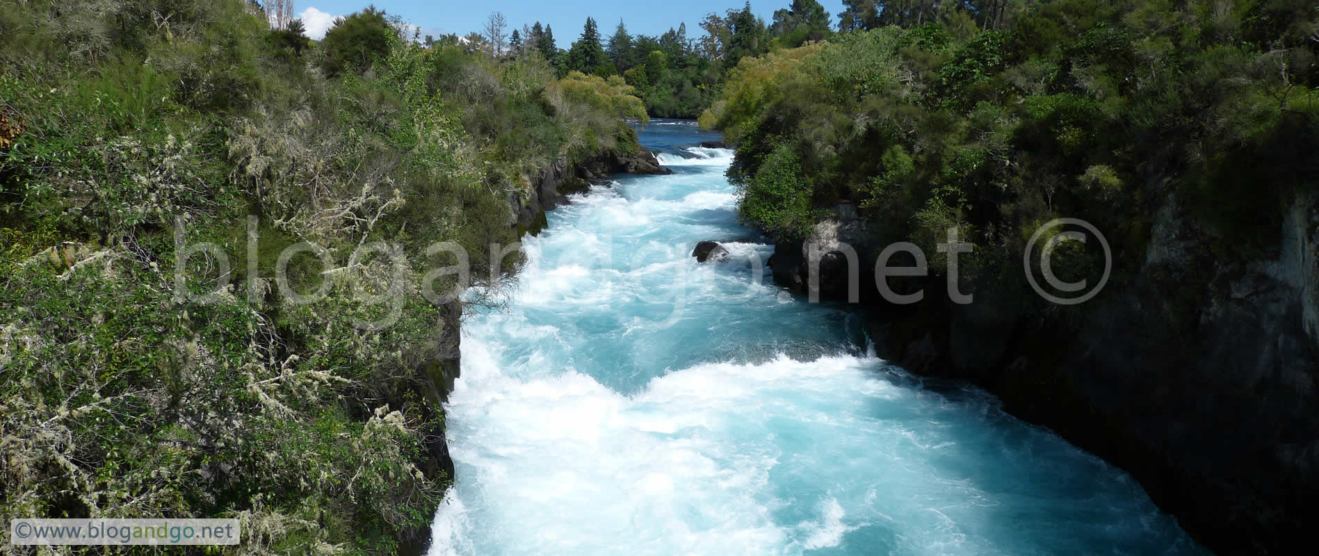 Waikato River - Huka Falls